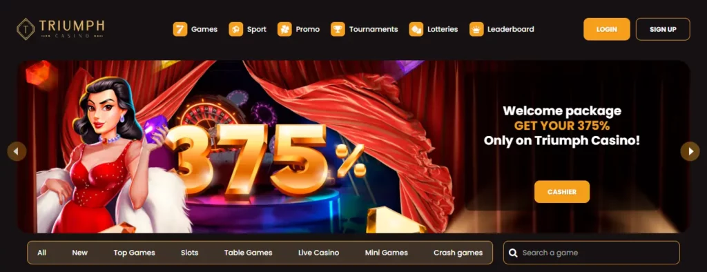 About Triumph Casino.